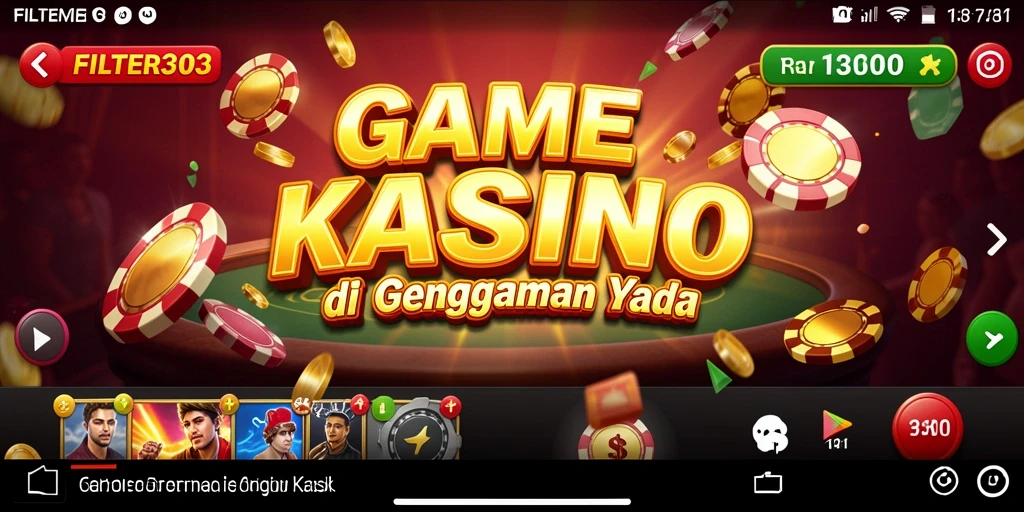 Tampilan gameplay menarik dari FILTER303 dengan grafis yang memukau.