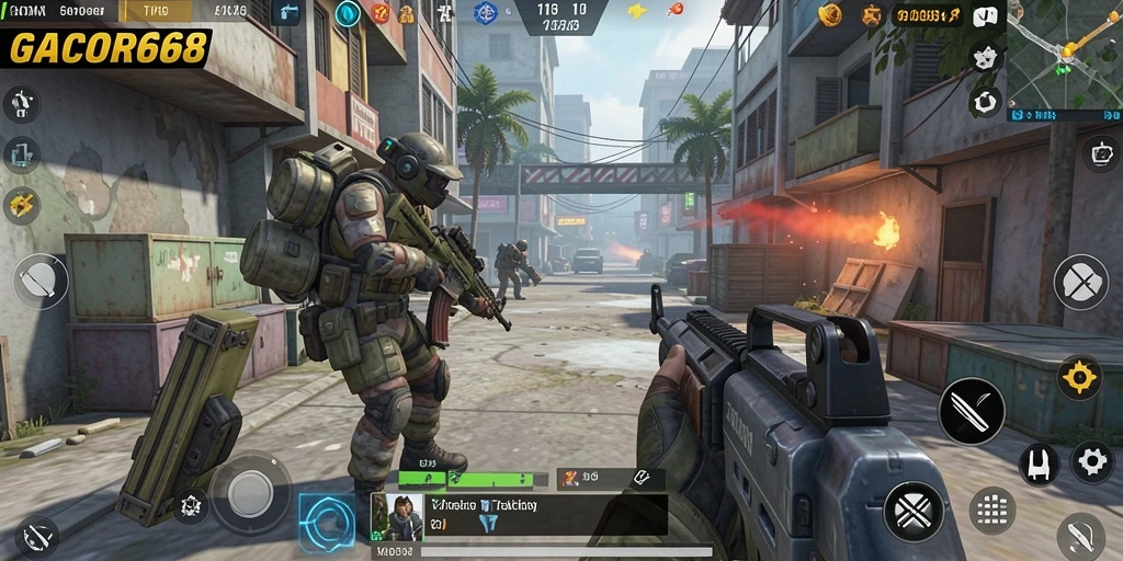 Tampilan gameplay GACOR668 yang seru dan mendebarkan.