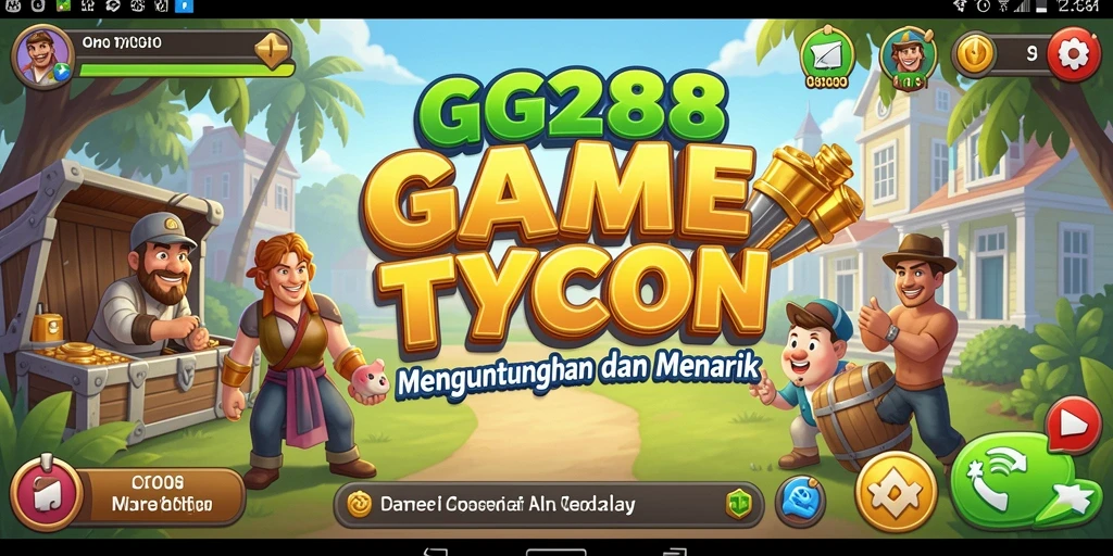 Tampilan gameplay menarik dan menantang dari GG288.
