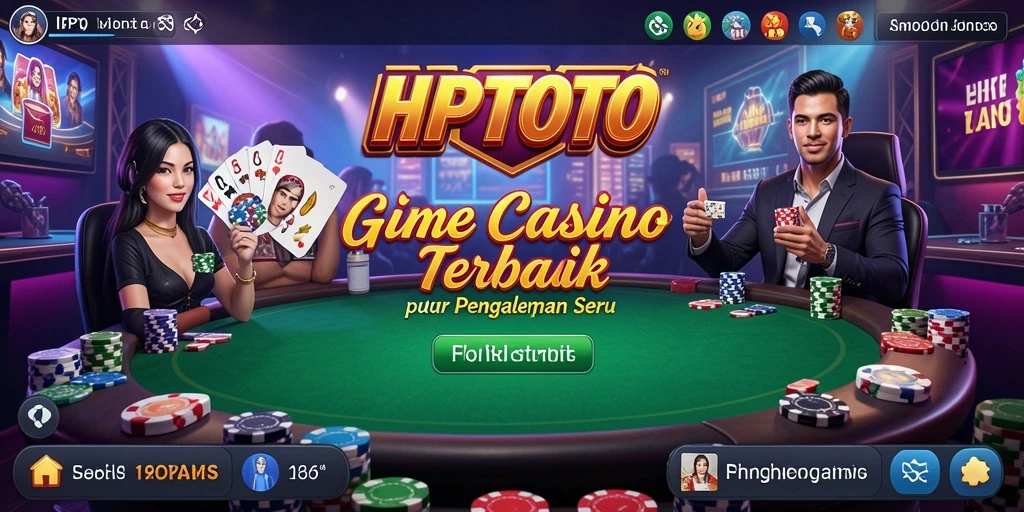 Tampilan gameplay HPTOTO yang mendebarkan dalam Live Casino.