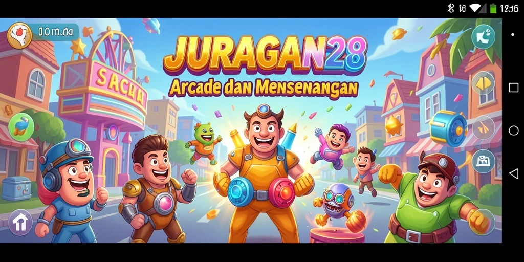 Tampilan menarik gameplay JURAGAN28 dengan aksi seru.
