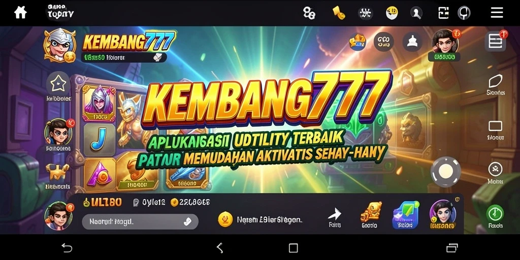 Tampilan antarmuka KEMBANG777 yang intuitif dan mudah digunakan.