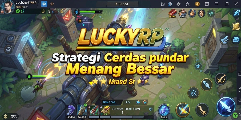Tampilan gameplay menarik dari LUCKYRP yang penuh strategi.
