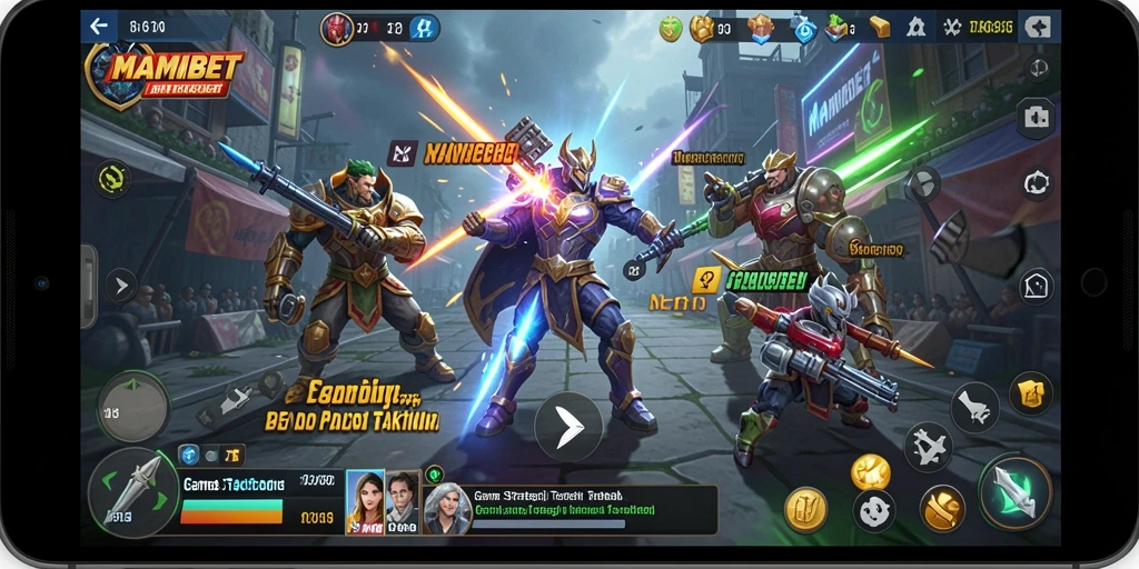 Screenshot gameplay MAMIBET yang menunjukkan aksi strategi menarik.