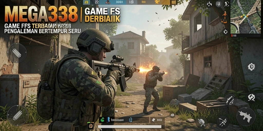 Gameplay seru di MEGA338 dengan aksi tembak-menembak intens.