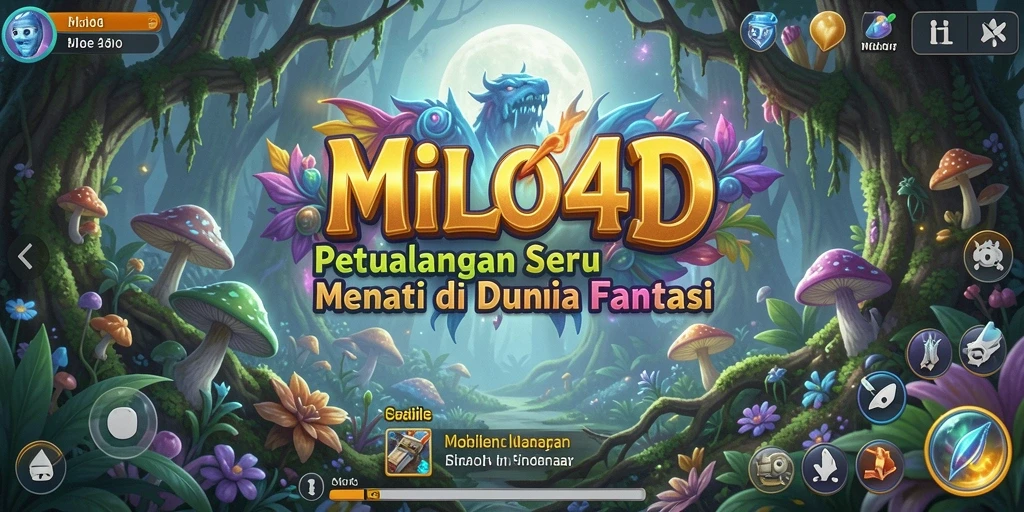 Tampilan gameplay seru di dalam dunia <strong>MILO4D</strong> yang penuh dengan petualangan.