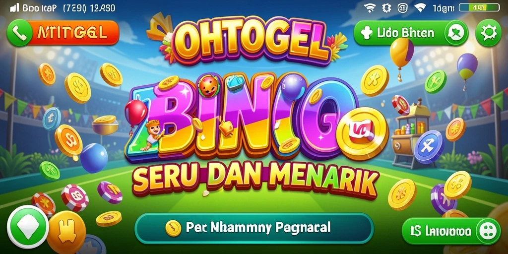 Tampilan gameplay Bingo OHTOGEL yang menarik dan seru.