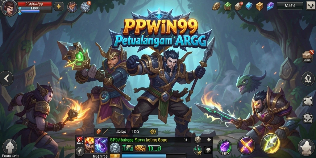 Tampilan gameplay yang mendebarkan di dunia PPWIN99.
