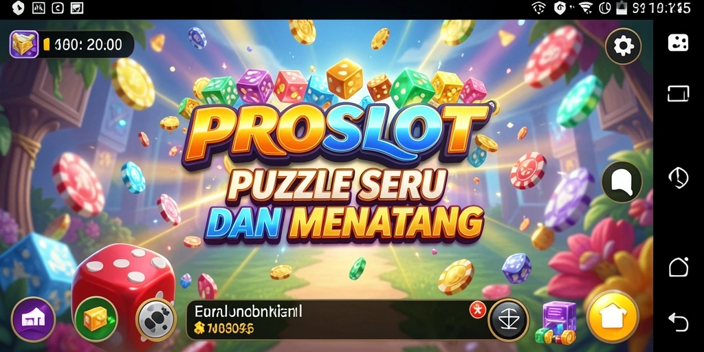 Tampilan gameplay menarik dari PROSLOT, penuh warna dan tantangan.