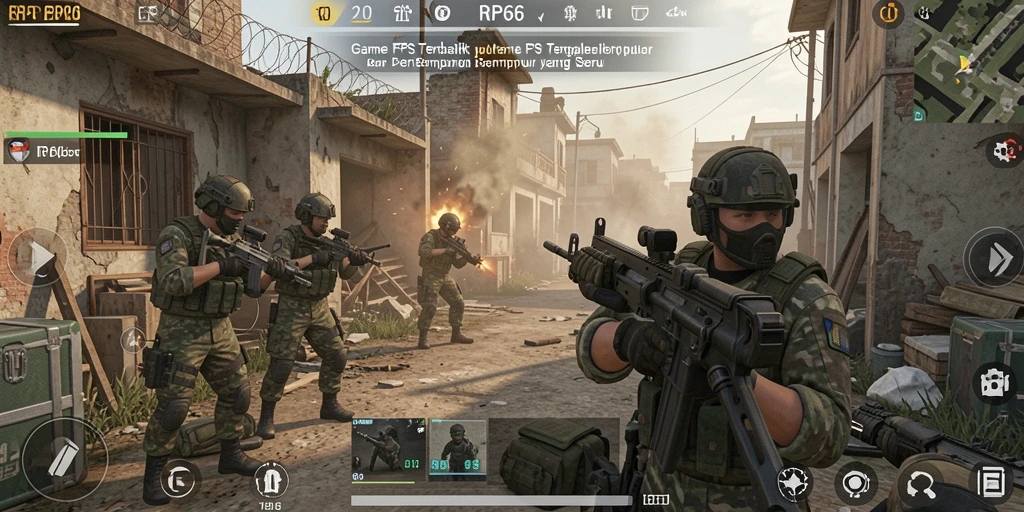 Gameplay dinamis di RP66 yang memukau dan seru.