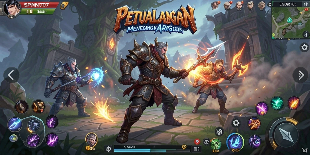 Gameplay menegangkan dalam SPIN707 yang penuh strategi.
