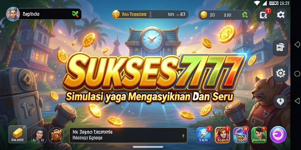Tampilan gameplay menarik dari SUKSES777 yang penuh aksi.