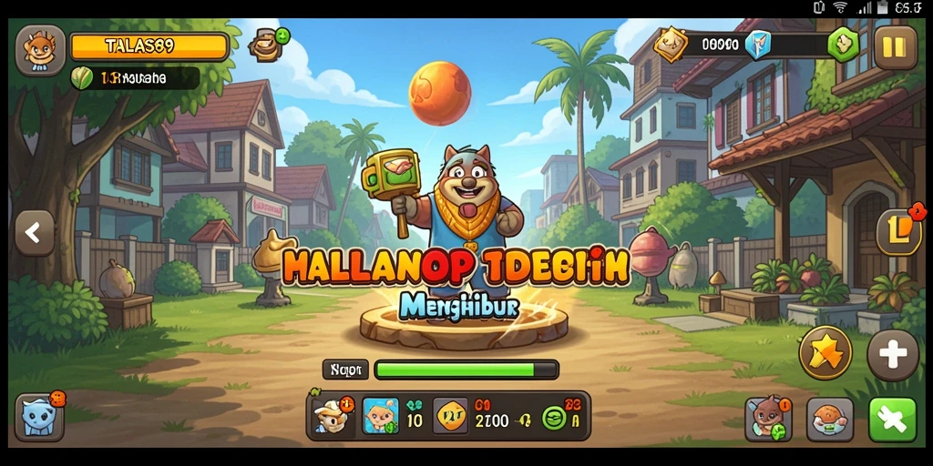 Screenshot gameplay TALAS89 menunjukkan kesibukan empire yang sedang berkembang.