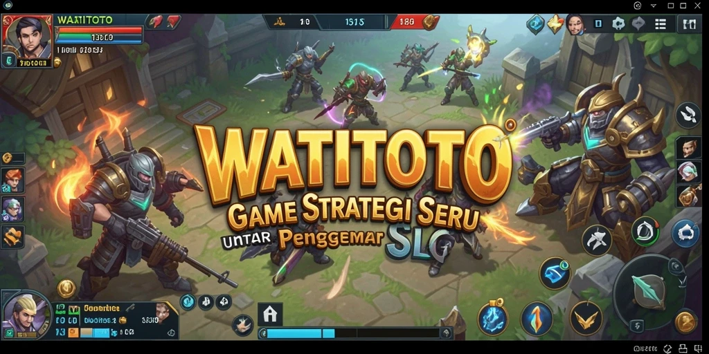 Tampilan menarik dari gameplay WATITOTO yang menegangkan.